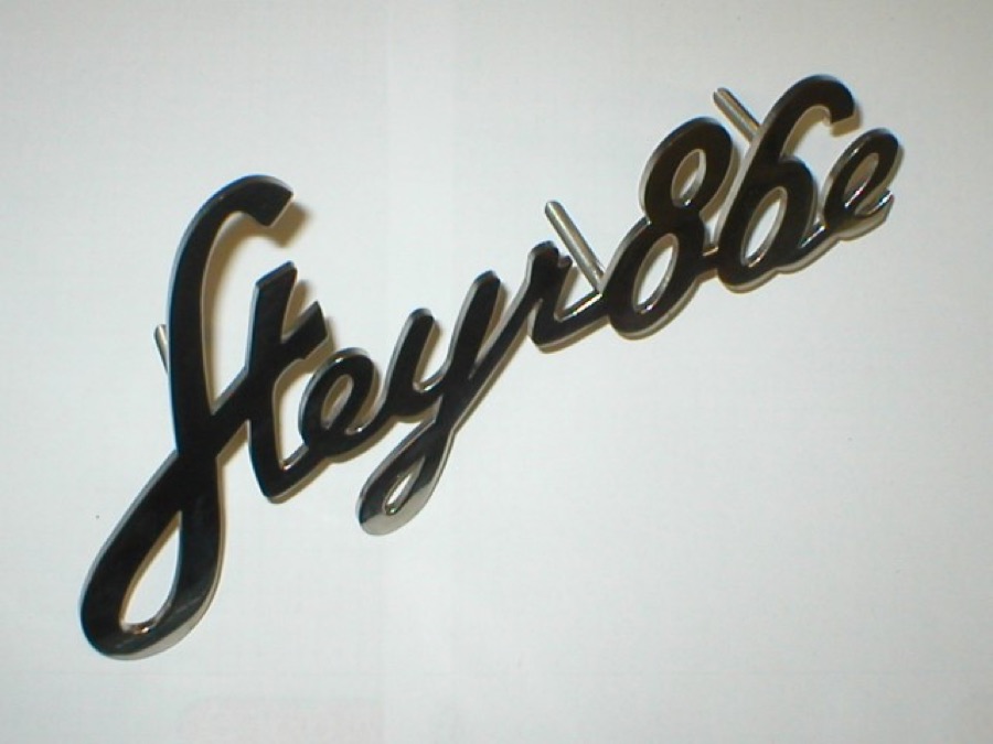 Schriftzug Steyr 86e