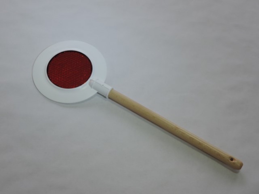 Winkerkelle rot/rot