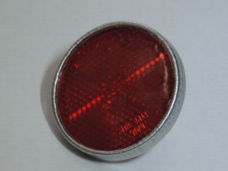Rückstrahler rot 50mm