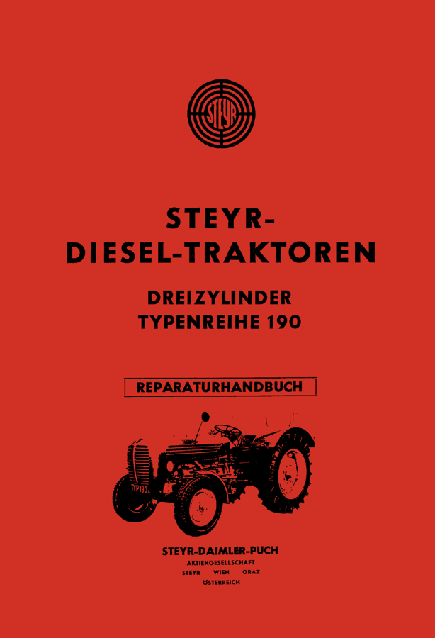 Reparaturhandbuch Steyr Typ 190