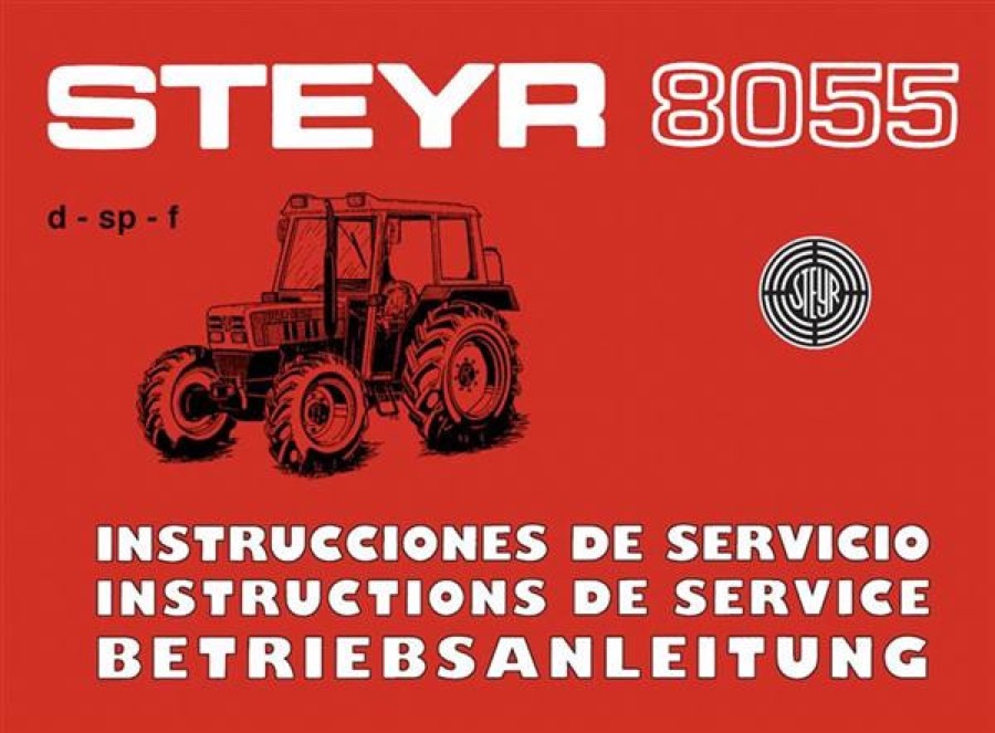 Betriebsanleitung Steyr 8055