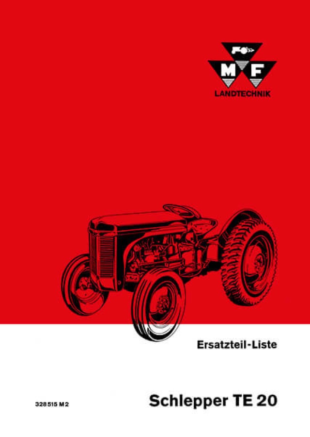 Ersatzteilbuch TE 20