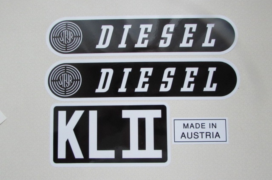 Aufklebersatz Steyr T180a/T280a