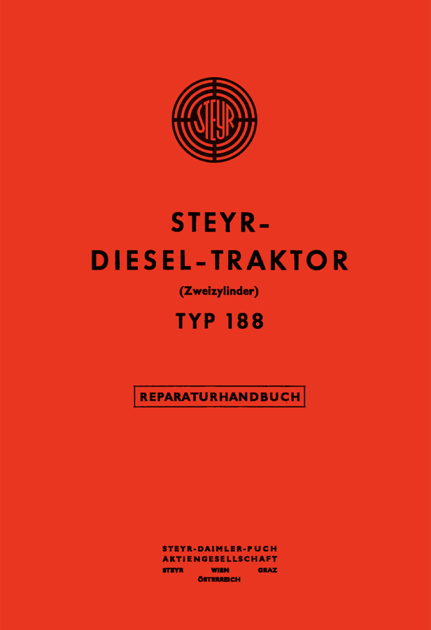 Reparaturhandbuch Steyr Typ 188