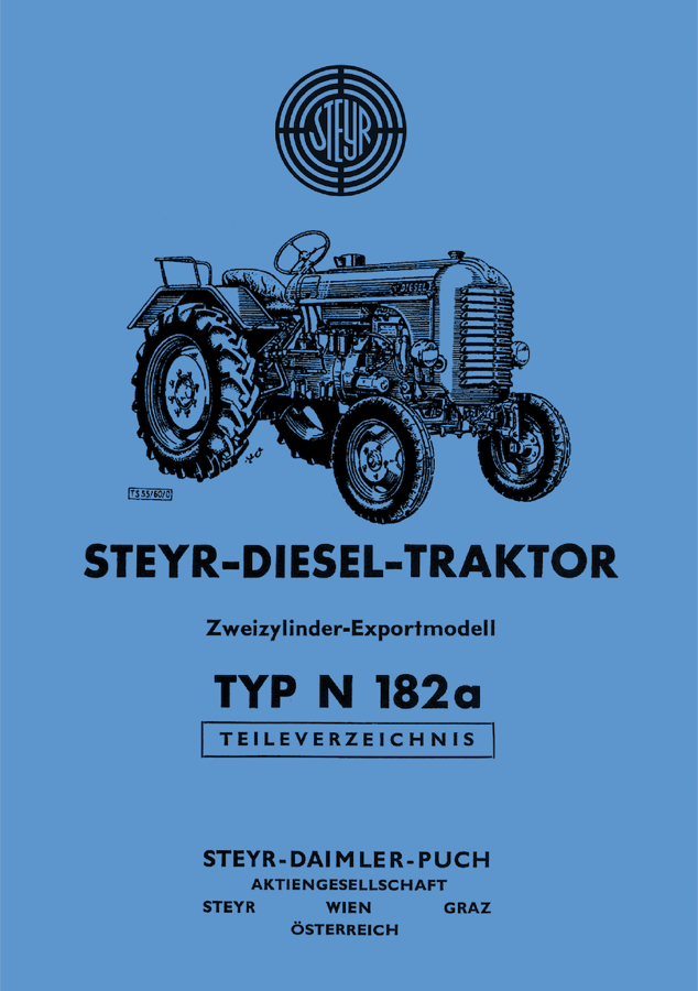 Ersatzteilbuch Steyr Typ N182a
