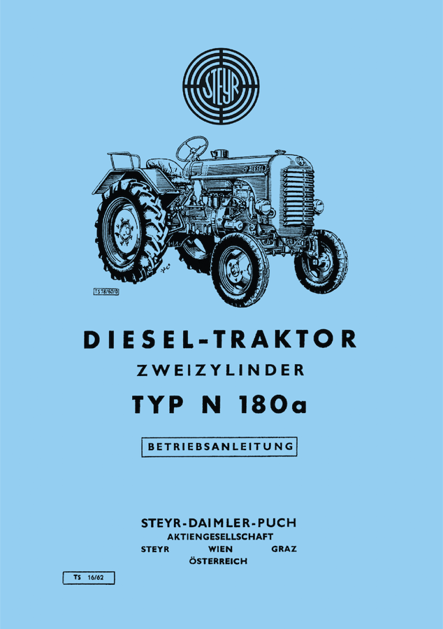 Betriebsanleitung Steyr Typ N180a