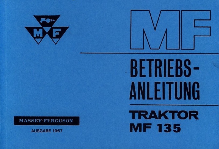 Betriebsanleitung MF 135