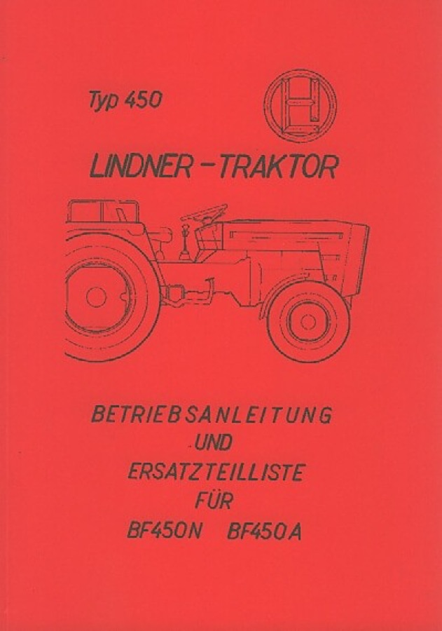 Betriebsanleitung Lindner BF 450 N/A