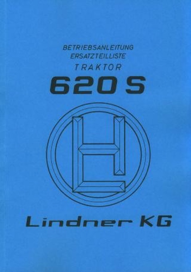 Betriebsanleitung Lindner 620