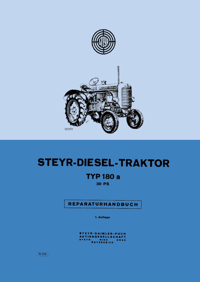 Reparaturhandbuch Steyr Typ 180a