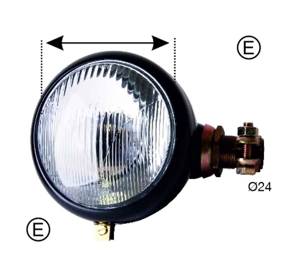Scheinwerfer 130mm rechts im Oldtimer Traktor Ersatzteile Shop online kaufen