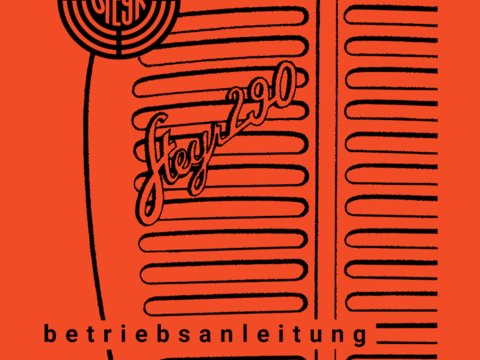 Betriebsanleitung Steyr Typ 290 im Oldtimer Traktor Ersatzteile Shop online kaufen