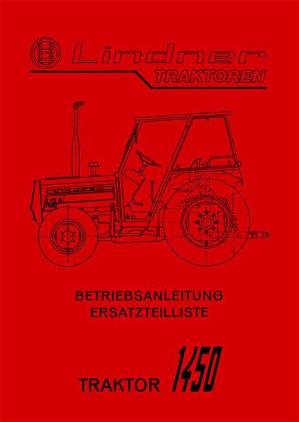 Betriebsanleitung Lindner 1450 im Oldtimer Traktor Ersatzteile Shop online kaufen
