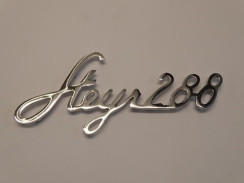 Schriftzug Steyr 288 im Oldtimer Traktor Ersatzteile Shop online kaufen