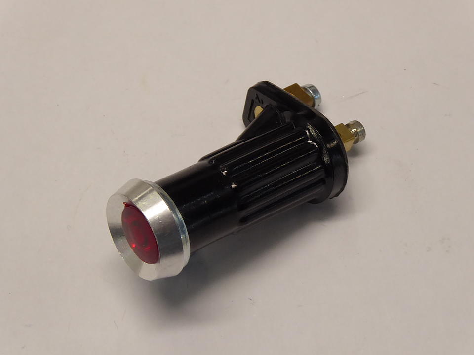 Kontrollleuchte rot 2 Schraubanschlüsse im Oldtimer Traktor Ersatzteile Shop online kaufen