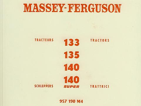 Ersatzteilbuch Massey Ferguson 135 im Oldtimer Traktor Ersatzteile Shop online kaufen