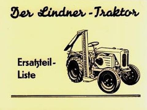 Ersatzteilbuch Lindner L-15 im Oldtimer Traktor Ersatzteile Shop online kaufen