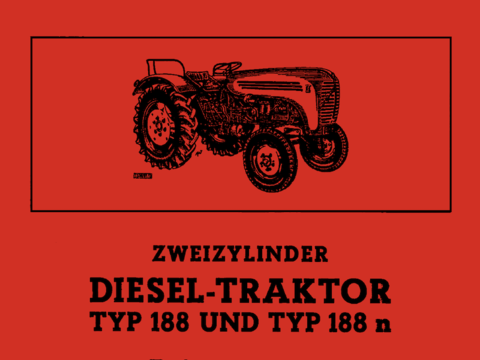 Ersatzteilbuch Steyr Typ 188 und 188n im Oldtimer Traktor Ersatzteile Shop online kaufen