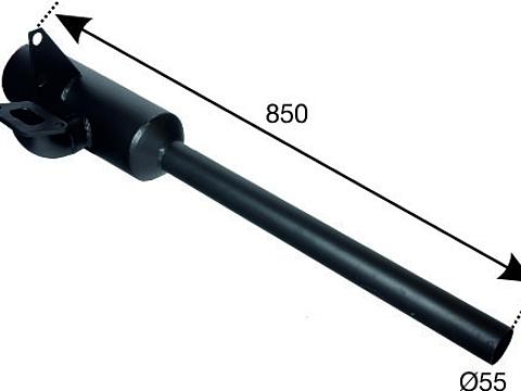 Auspufftopf nach oben Steyr T80/T84 im Oldtimer Traktor Ersatzteile Shop online kaufen