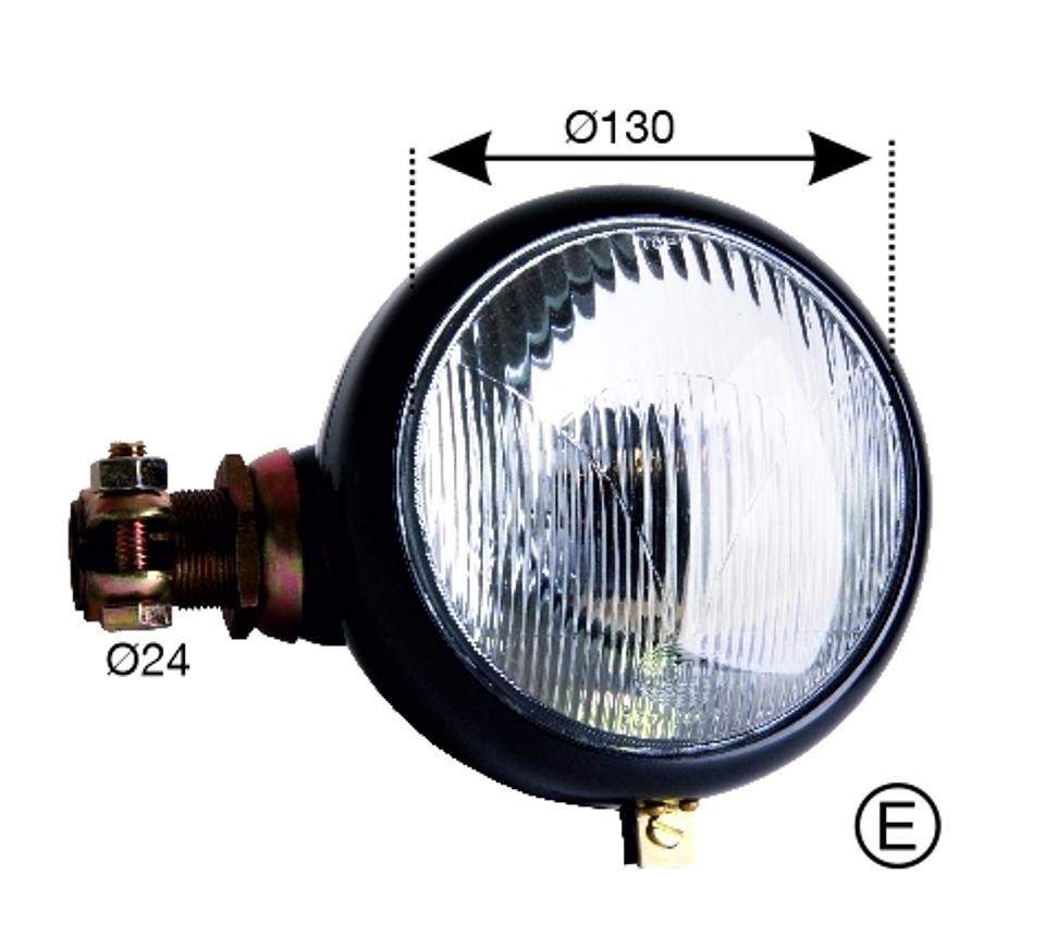 Scheinwerfer 130mm links im Oldtimer Traktor Ersatzteile Shop online kaufen