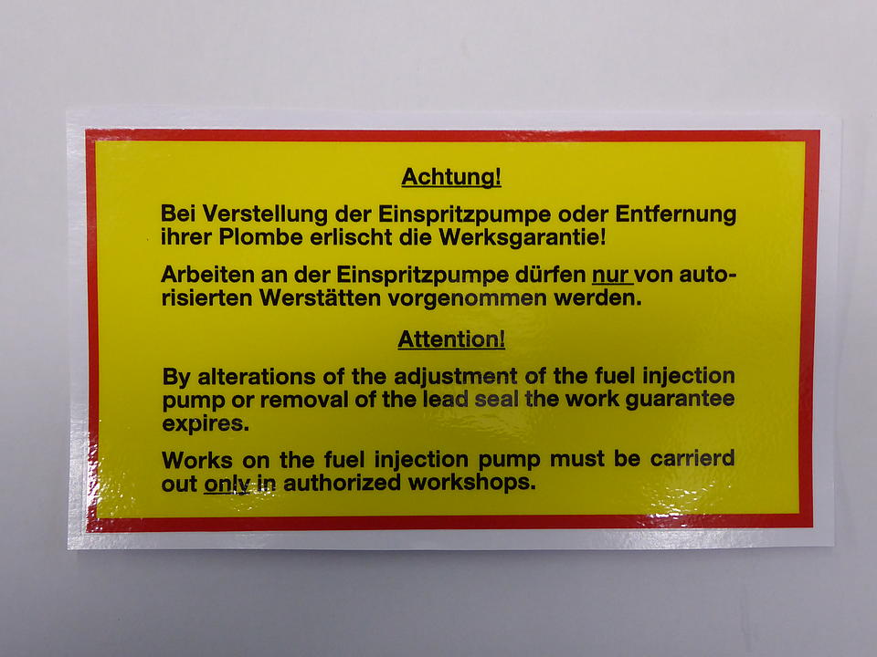 Aufkleber im Oldtimer Traktor Ersatzteile Shop online kaufen