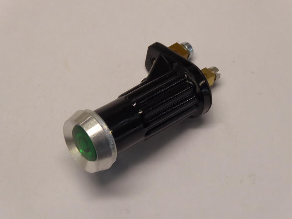 Kontrollleuchte grün 2 Schraubanschlüsse im Oldtimer Traktor Ersatzteile Shop online kaufen