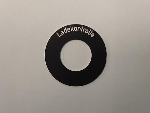 Schild für Kontrollleuchte im Oldtimer Traktor Ersatzteile Shop online kaufen