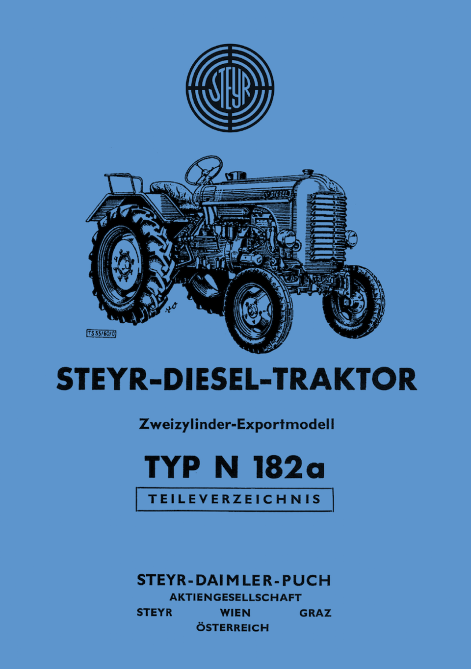 Ersatzteilbuch Steyr Typ N182a im Oldtimer Traktor Ersatzteile Shop online kaufen
