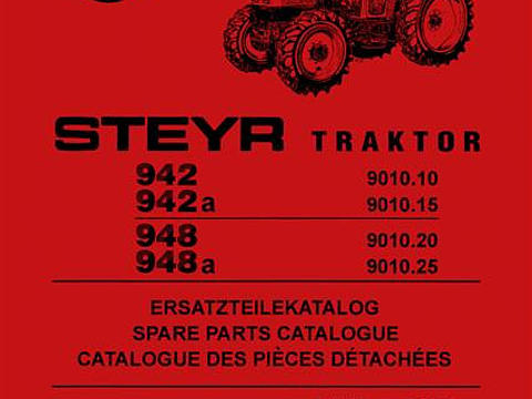 Ersatzteilbuch Steyr 942, 942a, 948 und 948a im Oldtimer Traktor Ersatzteile Shop online kaufen