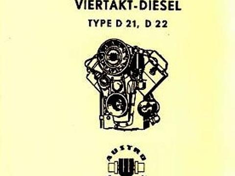 Betriebsanleitung Warchalowski D21 und D22 im Oldtimer Traktor Ersatzteile Shop online kaufen