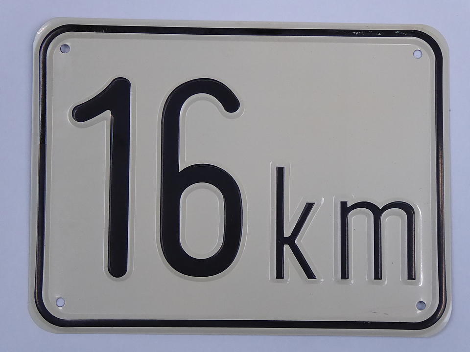 Alutafel 16km im Oldtimer Traktor Ersatzteile Shop online kaufen