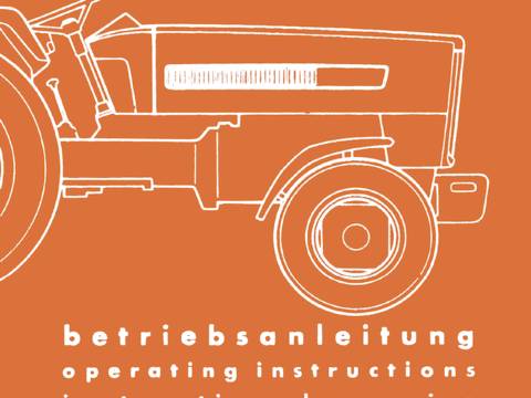 Betriebsanleitung Steyr Typ 50 im Oldtimer Traktor Ersatzteile Shop online kaufen