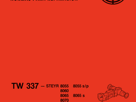 Reparaturhandbuch Steyr Getriebe TW337 im Oldtimer Traktor Ersatzteile Shop online kaufen