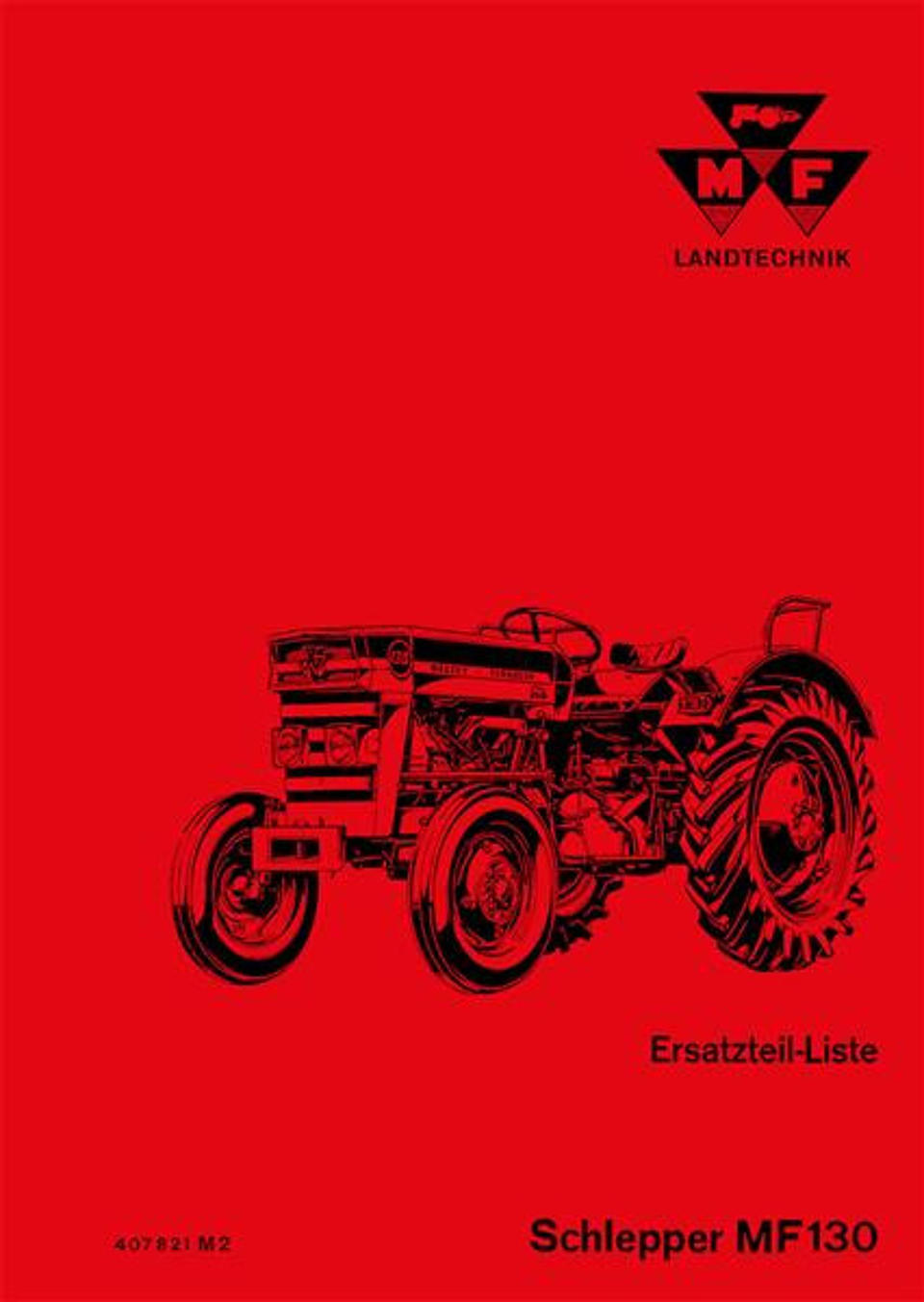 Ersatzteilbuch MF 130 im Oldtimer Traktor Ersatzteile Shop online kaufen