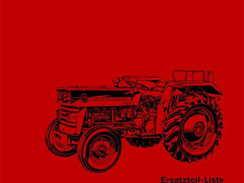 Ersatzteilbuch MF 133 und MF 135 im Oldtimer Traktor Ersatzteile Shop online kaufen