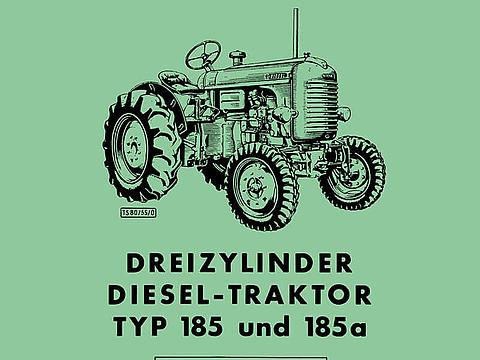 Ersatzteilbuch Steyr Typ 185 und 185a im Oldtimer Traktor Ersatzteile Shop online kaufen
