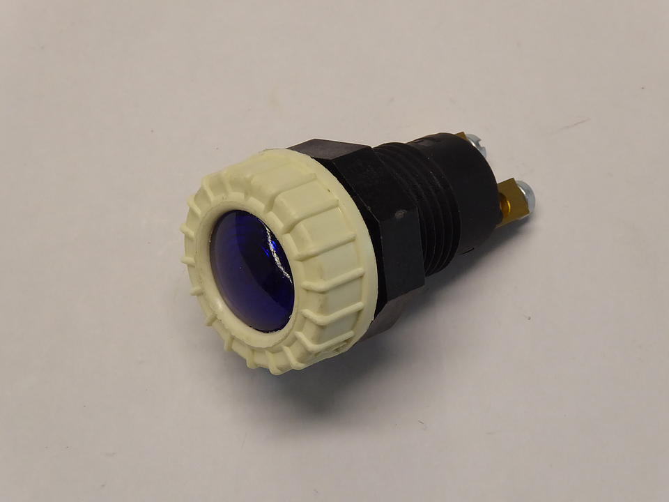 Kontrollleuchte blau im Oldtimer Traktor Ersatzteile Shop online kaufen