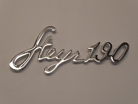 Schriftzug Steyr 190 im Oldtimer Traktor Ersatzteile Shop online kaufen