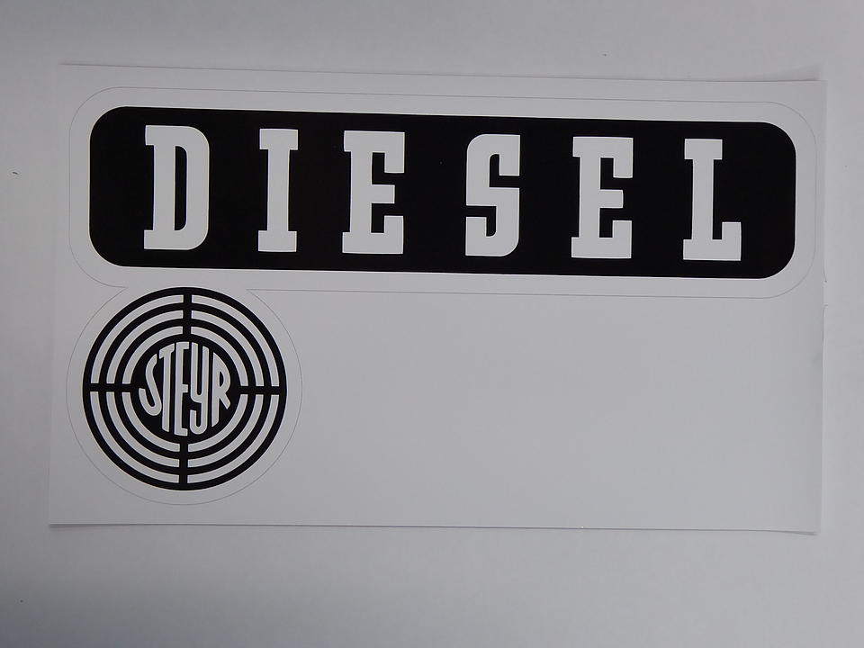 Aufkleber im Oldtimer Traktor Ersatzteile Shop online kaufen