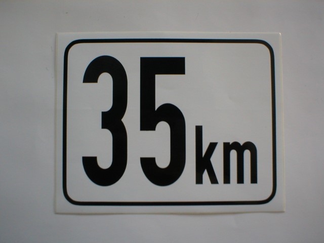 Klebefolie 35km im Oldtimer Traktor Ersatzteile Shop online kaufen