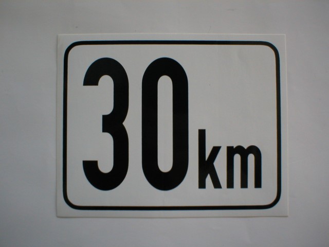 Klebefolie 30km im Oldtimer Traktor Ersatzteile Shop online kaufen