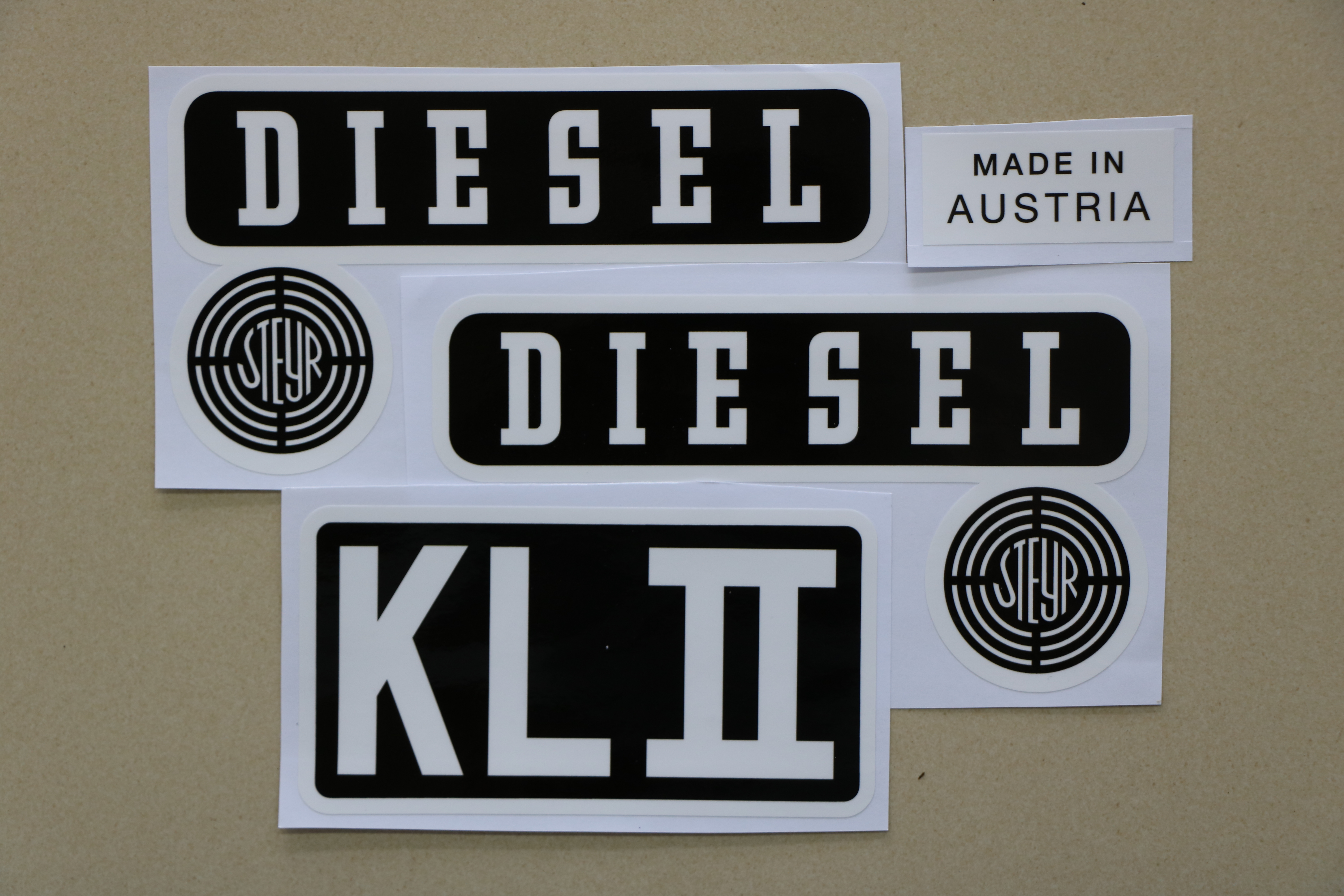 Aufklebersatz Steyr T84 im Oldtimer Traktor Ersatzteile Shop online kaufen