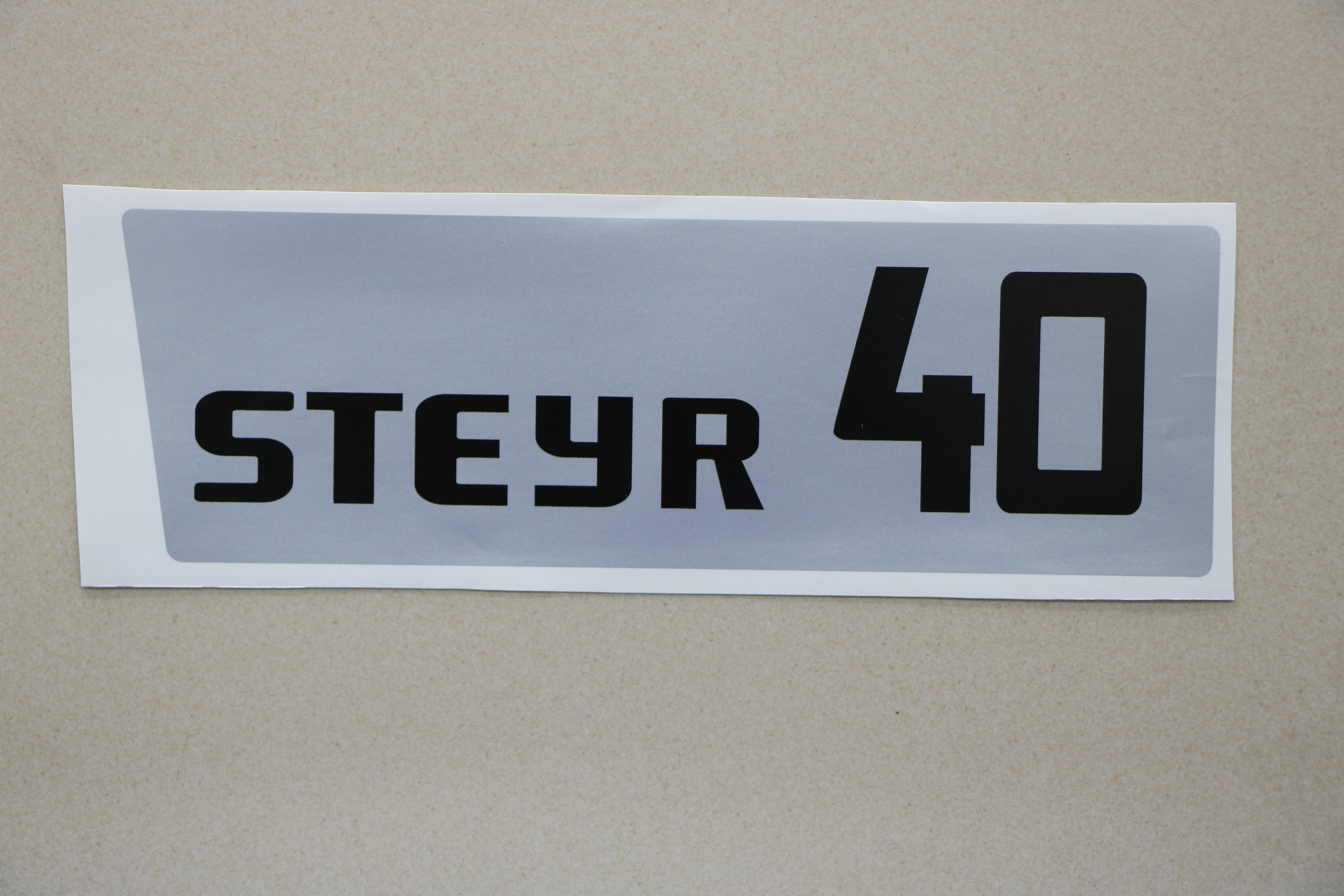 Aufkleber 40 Links im Oldtimer Traktor Ersatzteile Shop online kaufen